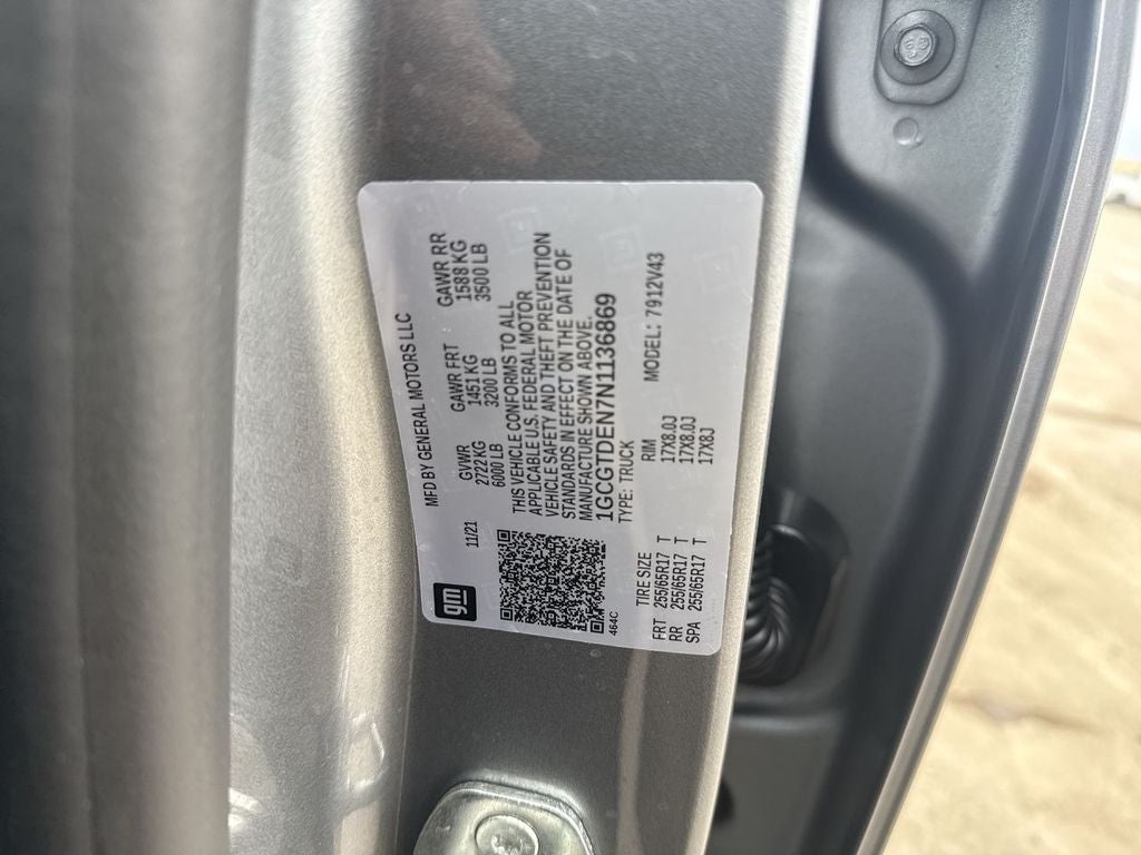 2022 Chevrolet Colorado Z71