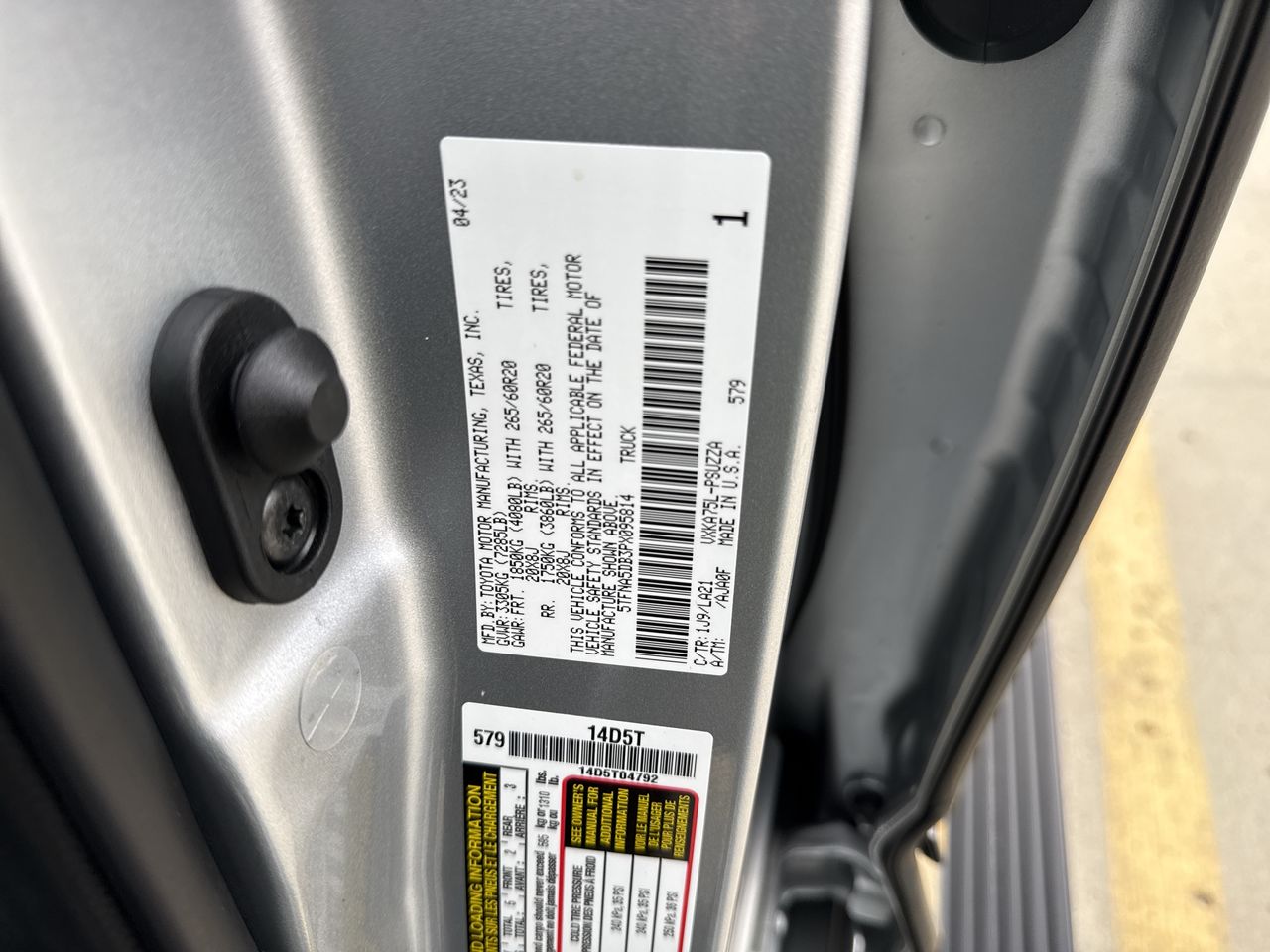 2023 Toyota Tundra Platinum