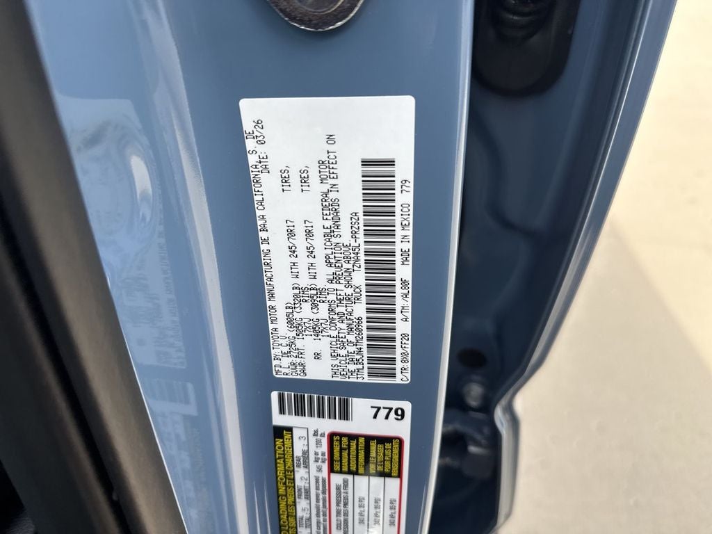 2026 Toyota Tacoma SR5