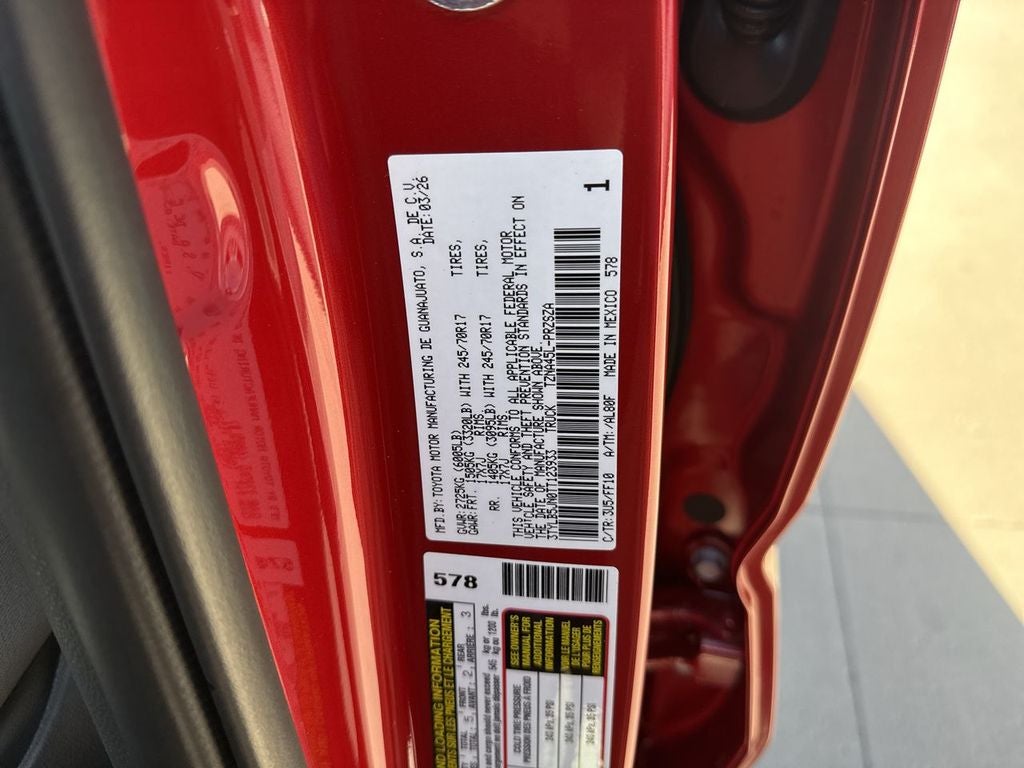 2026 Toyota Tacoma SR5