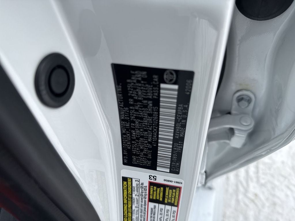 2026 Toyota Camry XSE