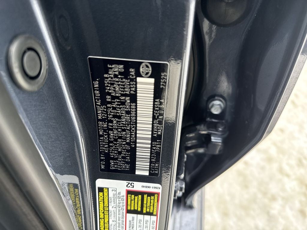 2026 Toyota Camry SE