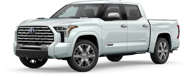 2022 Toyota Tundra Capstone in Wind Chill Pearl | Lake Toyota in Devils Lake ND
