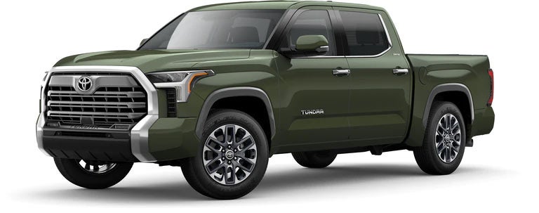2022 Toyota Tundra Limited in Army Green | Lake Toyota in Devils Lake ND